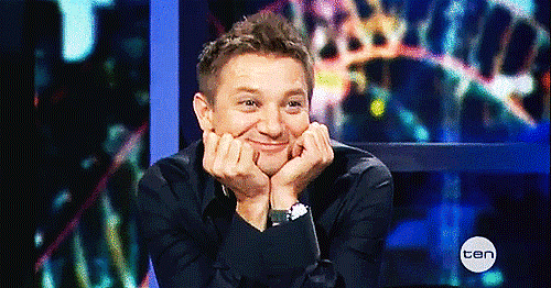 cute jeremy renner