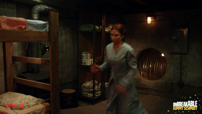 kimmy schmidt running bunker