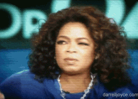 Oprah suspicious