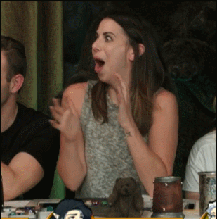 excited crying critical role