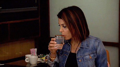 real housewives bethenny nervous