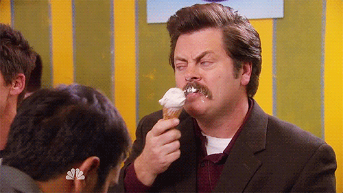 ron swanson ice cream parks and rec